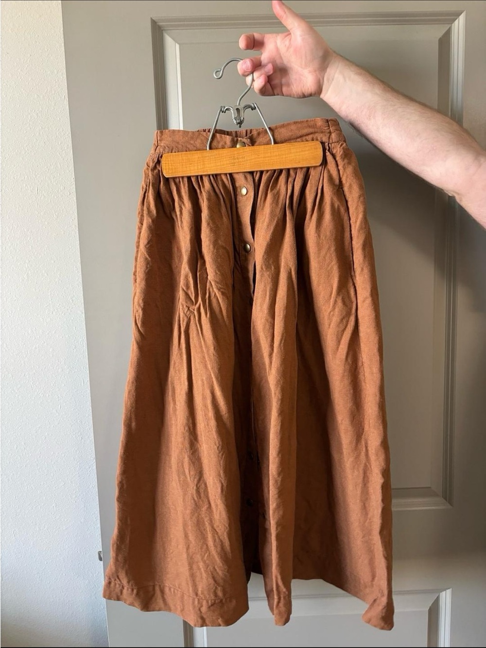 NPL Marseille Skirt, Small, Toast
